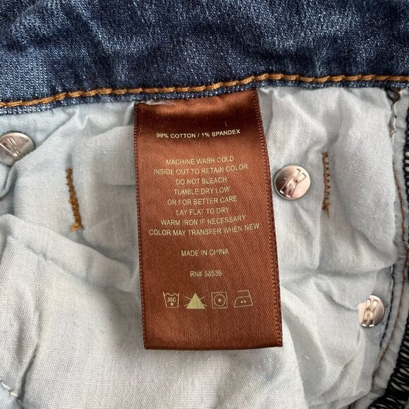 Kut from the Kloth Boyfriend Distressed Jeans Medium Wash, Size 6 Rise 9" - Picture 8 of 8